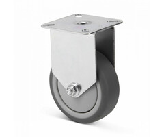 TPR-Gummi Bockrolle 75 mm - Kugellager - 75 kg