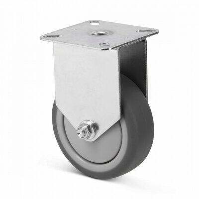 Apparate Bockrolle 75 mm - Kugellager - Platte - 75 kg