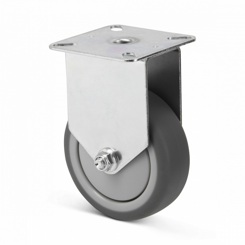 Apparate Bockrolle 75 mm - Kugellager - Platte - 75 kg