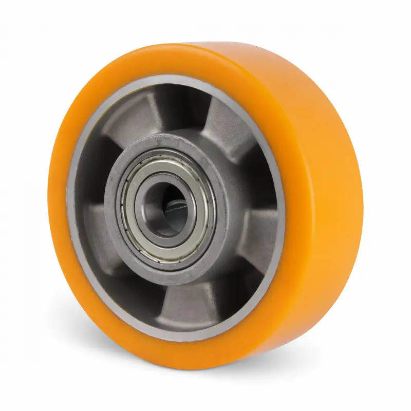 PU Rad 100 mm - Kugellagerbohrung 12 mm - 300 kg