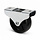 Bockrolle 50 mm - Schubladenrad - 50 kg
