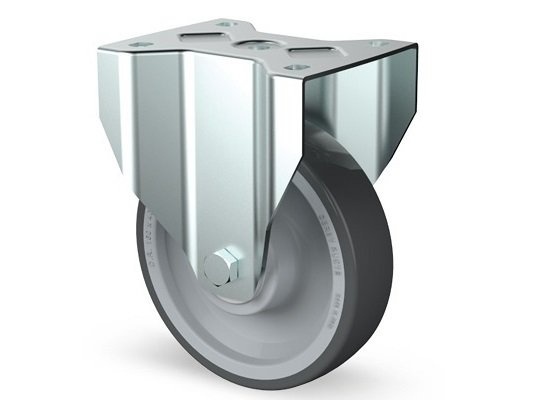 PU Bockrolle 200 mm - Kugellager - 400 kg