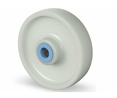 Rad aus rostfreiem Stahl 80 mm Polyamid - 150 kg