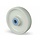 Rad aus rostfreiem Stahl 80 mm - Nylon - Rollenlager - 150 kg