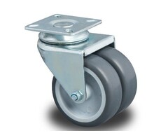 Doppel Lenkrolle 50 mm - 80 kg