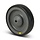 ESD Rad aus rostfreiem Stahl 125 mm - antistatisch PU - 200 kg
