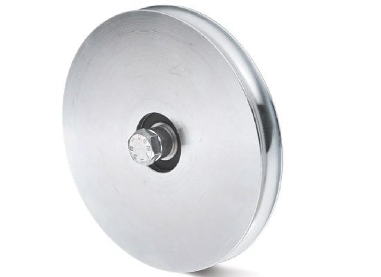 Rillenrad 140 mm mit U Rille - 270 kg