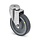 ESD Edelstahl Polyurethan Lenkrolle 80 mm - 50 kg