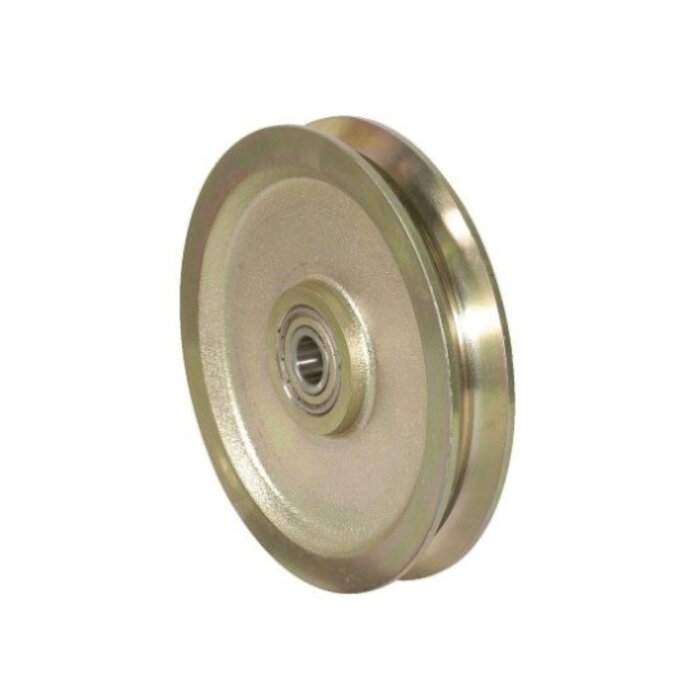 Rillenrad 125 mm mit V Rille - 1000 kg