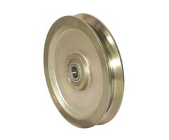 Rillenrad 100 mm mit V Rille - 600 kg