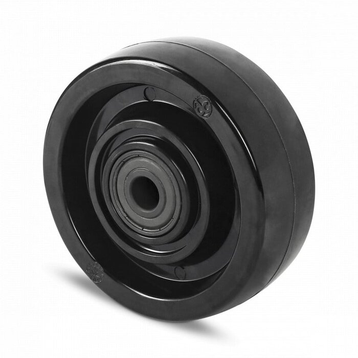 Hitzebeständiges Rad 100 mm - bis +300 °C - 210 kg