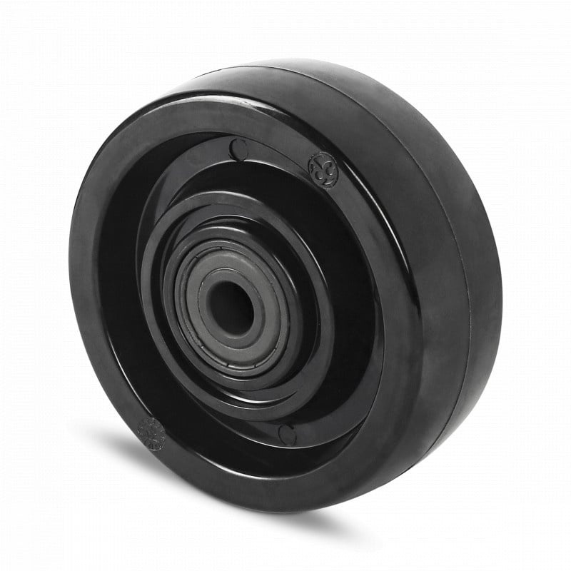Hitzebeständiges Rad 100 mm - bis +300 °C - 210 kg