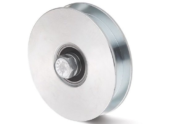 Rillenrad 120 mm mit quadratischer Rille - 450 kg