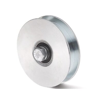 Rillenrad 100 mm mit Vierkantrille - 425 kg