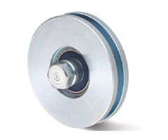 Rillenrad 50 mm mit Vierkantrille - 70 kg