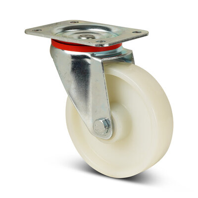 Nylon Lenkrolle 150 mm - Rollenlager - 300 kg