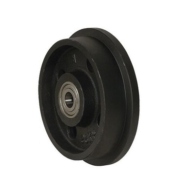 Grauguss-Spurkranzrad 200 mm - Kugellager 40 mm - 3000 kg