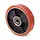 PU Rad 150 mm - Kugellagerbohrung 25 mm - 700 kg