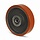 PU Rad 200 mm - Kugellagerbohrung 20 mm - 1000 kg