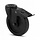 Schwarze Lenkrolle mit Bremse 200 mm - Rollenlager - 400 kg
