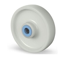 Rad aus rostfreiem Stahl 200 mm Nylon - 500 kg