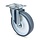 PU-Lenkrolle 200 mm - kugelgelagert - 400 kg