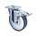 PU Lenkrolle mit Bremse 160 mm - Kugellager - 350 kg