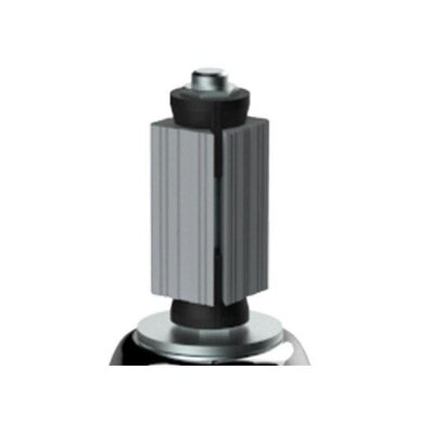 Expander aus rostfreiem Stahl - Vierkantrohr