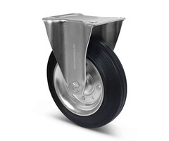 Vollgummi-Bockrolle 200 mm - 205 kg