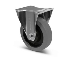 Elastik-Gummi Bockrolle 160 mm - 350 kg