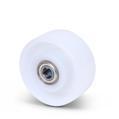 Rad aus Polyamid 80 mm - Kugellagerbohrung 12 mm - 200 kg