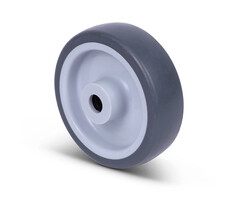 TPR-Gummi Rad 100 mm - 100 kg