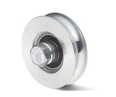 Rillenrad 120 mm mit V-Nut - 500 kg