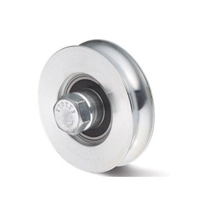 Rillenrad 120 mm mit V-Nut - 500 kg