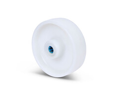 Rad aus rostfreiem Stahl 125 mm Nylon - 300 kg