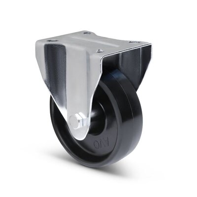 Hitzebeständige Bockrolle 125 mm - 170 kg