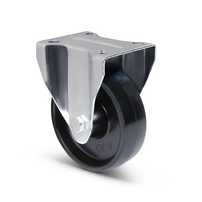 Hitzebeständige Bockrolle 125 mm - 170 kg