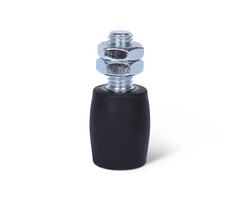 Führungsrolle 32 mm - Gummi - 70 kg