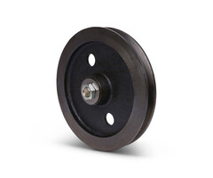 Rillenrad 200 mm mit Vierkantrille - 250 kg