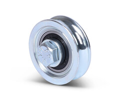 Rillenrad 40 mm mit U Rille - 70 kg