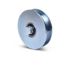 Rillenrad 117 mm mit quadratischer Rille - 450 kg