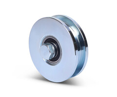 Rillenrad 98 mm mit Vierkantrille - 425 kg