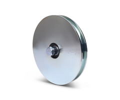 Rillenrad 197 mm mit quadratischer Rille - 330 kg