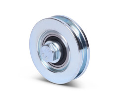 Rillenrad 50 mm mit Vierkantrille - 70 kg