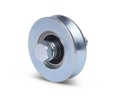 Laufrolle 78 mm mit V-Rille - 200 kg