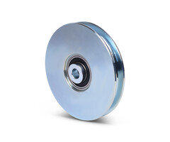 Kabelscheibe 117 mm mit U Rille - 240 kg