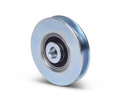 Kabelscheibe 78 mm mit U Rille - 200 kg