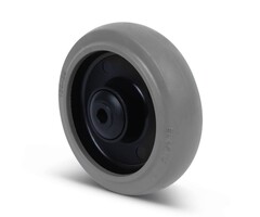 Elastisches Gummirad 125 mm - 220 kg