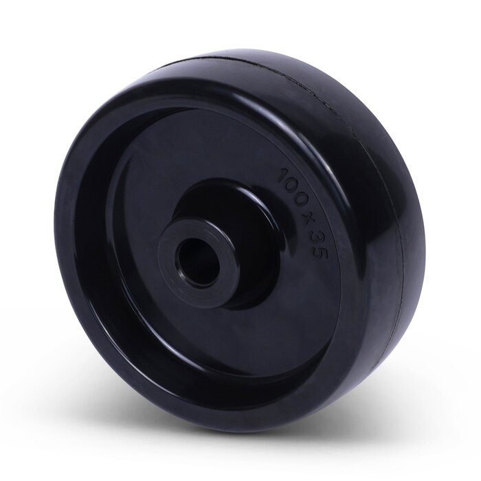 Hitzebeständiges Rad 100 mm - 280 Grad - 125 kg