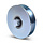 Rillenrad 120 mm mit quadratischer Rille - 450 kg
